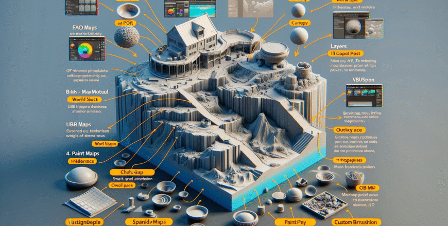 Mastering Substance Painter: 3D Texturing from Basics to Advanced